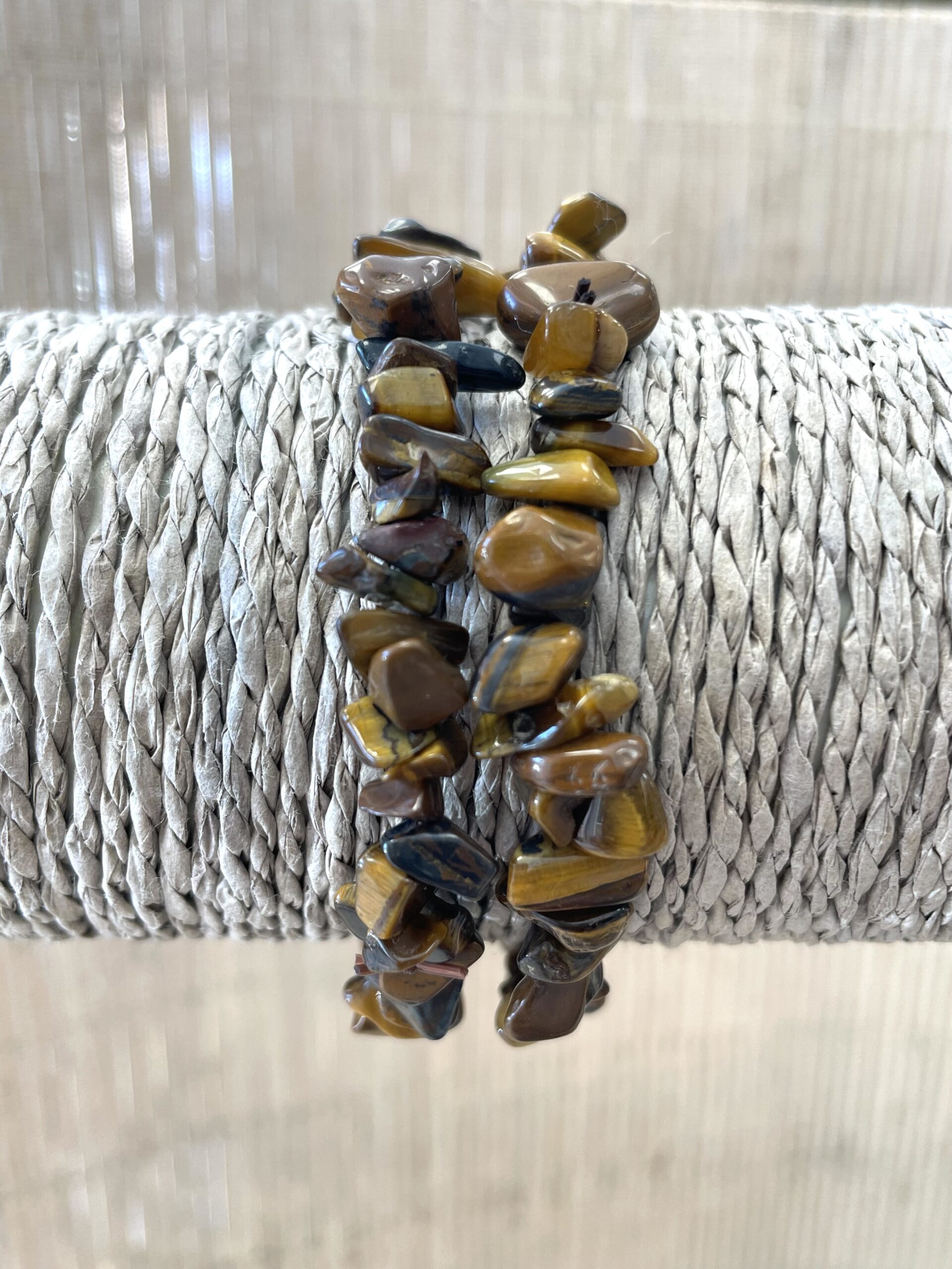 BRACELET OEIL DE TIGRE BAROQUE 2 2302