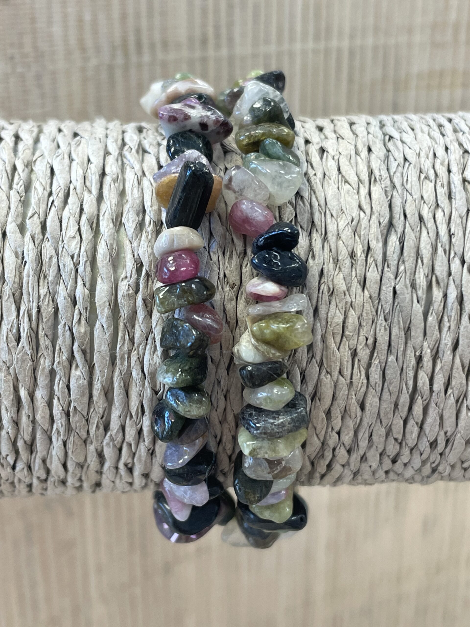 BRACELET TOURMALINE MIX BAROQUE 2 3229