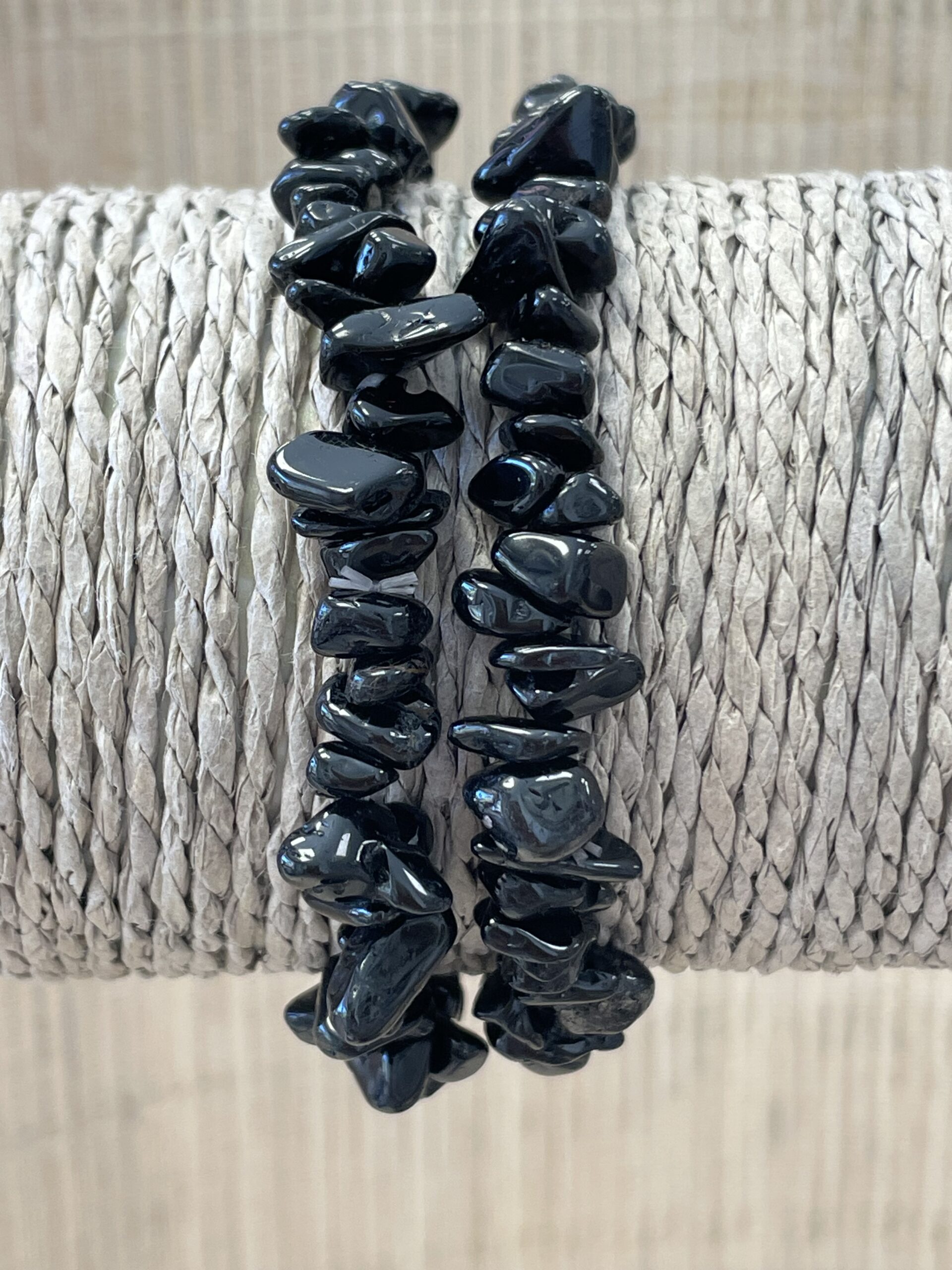 BRACELET TOURMALINE NOIRE BAROQUE 2 32320