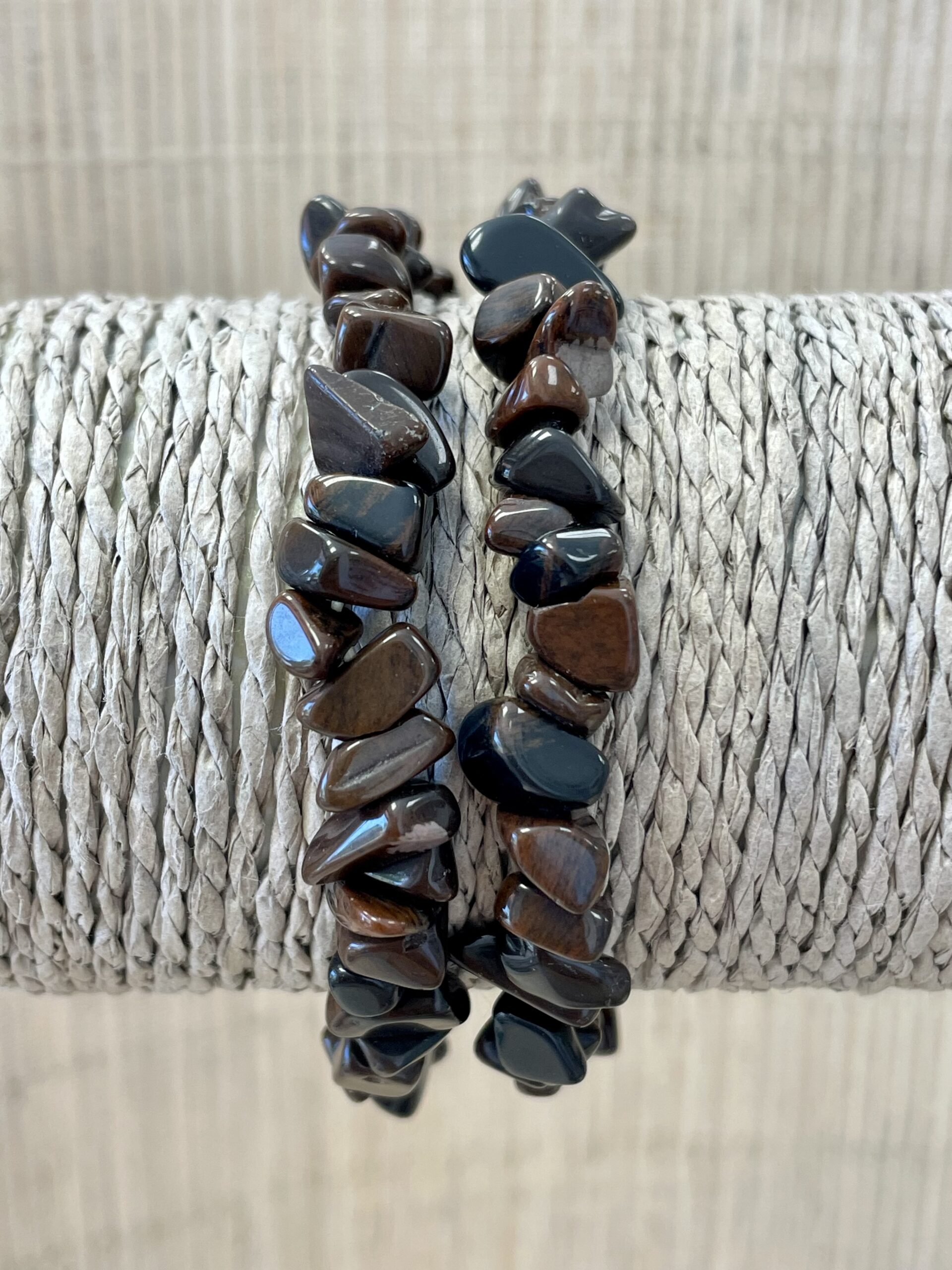 BRACELET OBSIDIENNE ACAJOU BAROQUE 2 36020