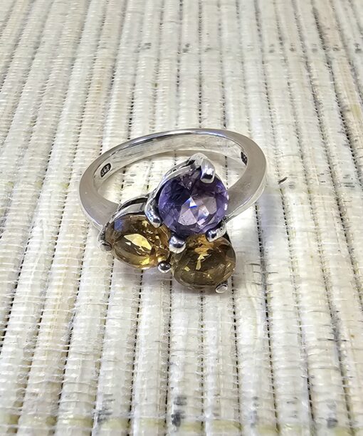 bague citrine amethyste 2
