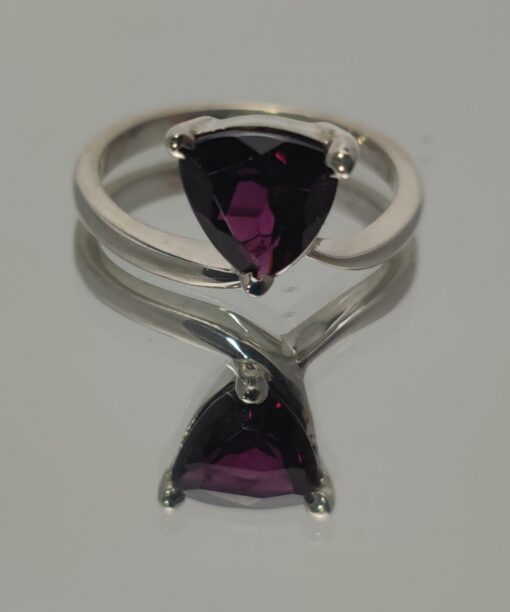 Bague grenat taille 52 2