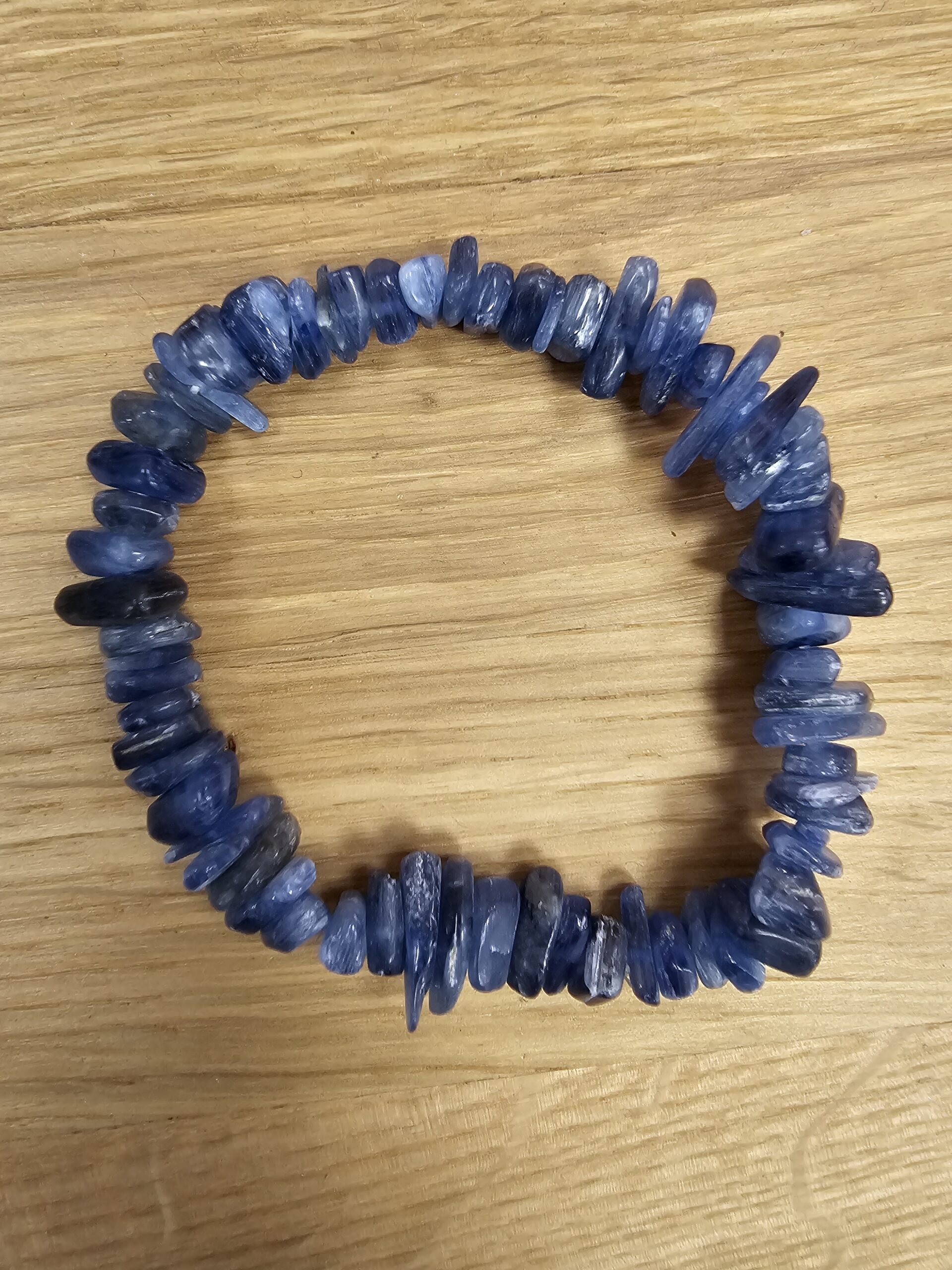 BRACELET CYANITE BLEUE BAROQUE