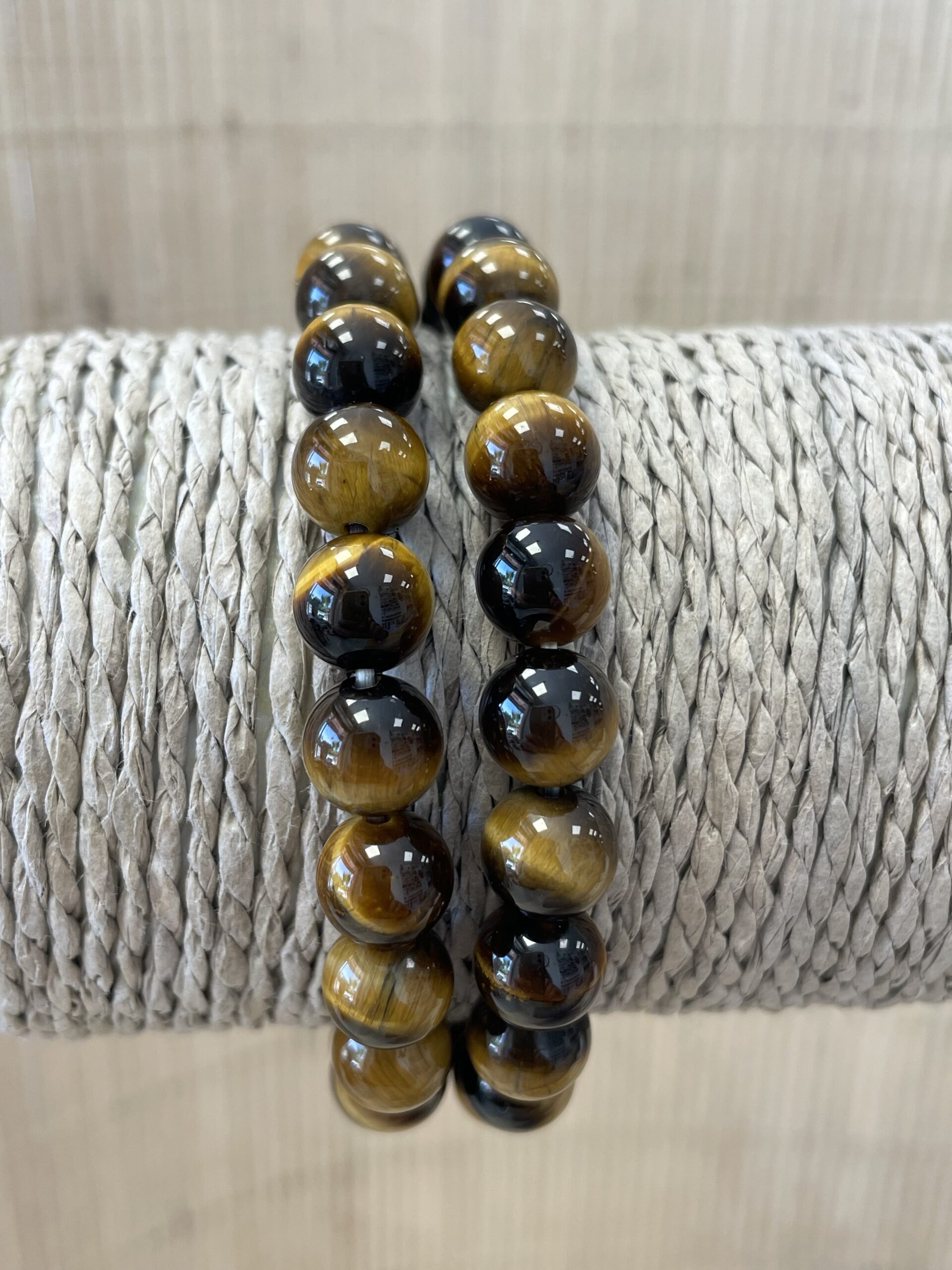 BRACELET OEIL DE TIGRE 8MM 2 58330