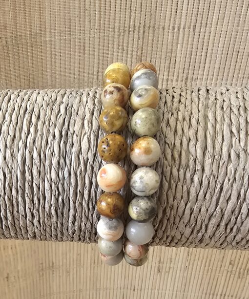 Agate crazy lace 8MM 9€ 2272