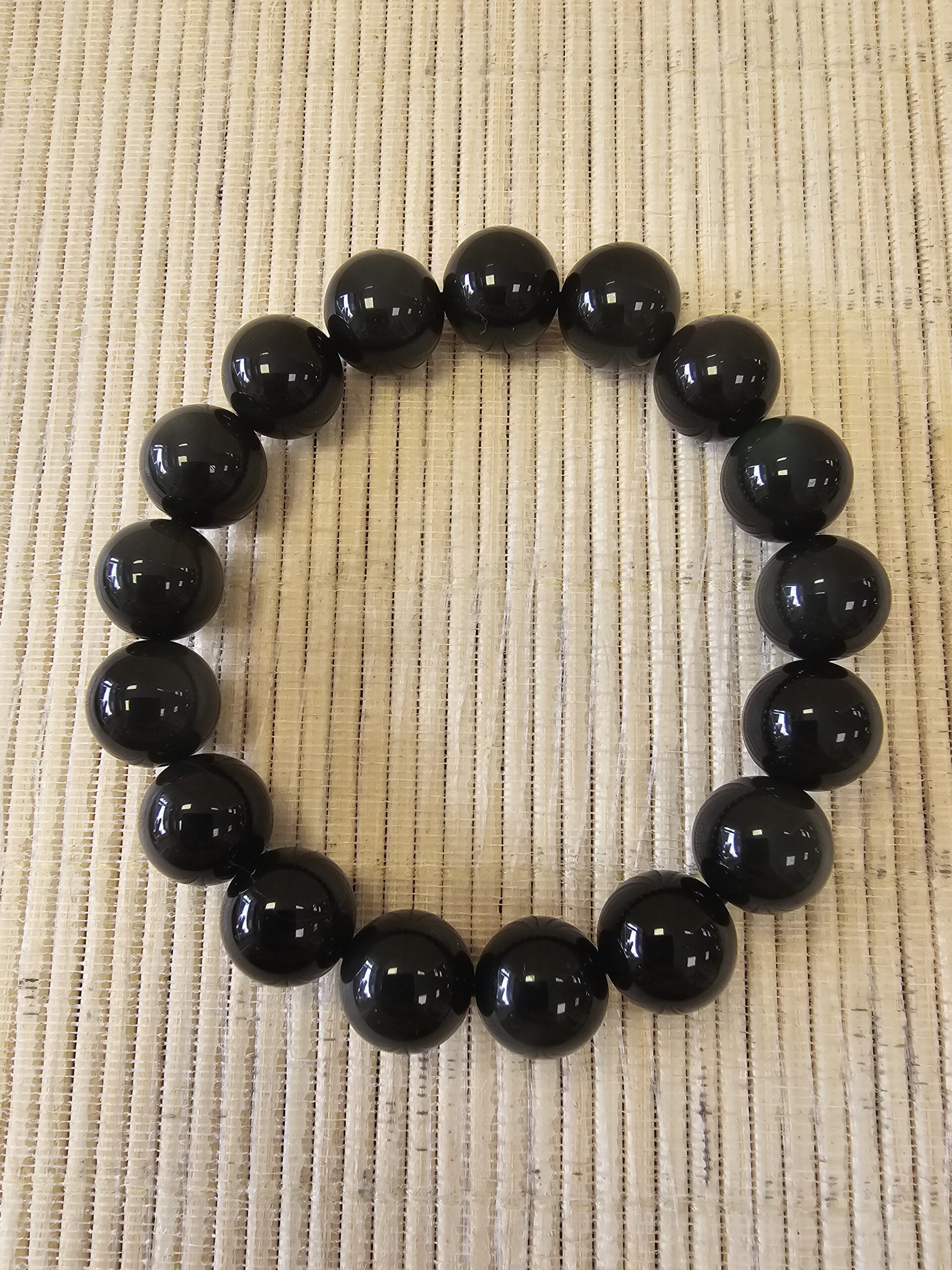 BRACELET OBSIDIENNE OEIL CÉLESTE 12MM HOMME 1 Œil céleste 25€ 10296 2eme