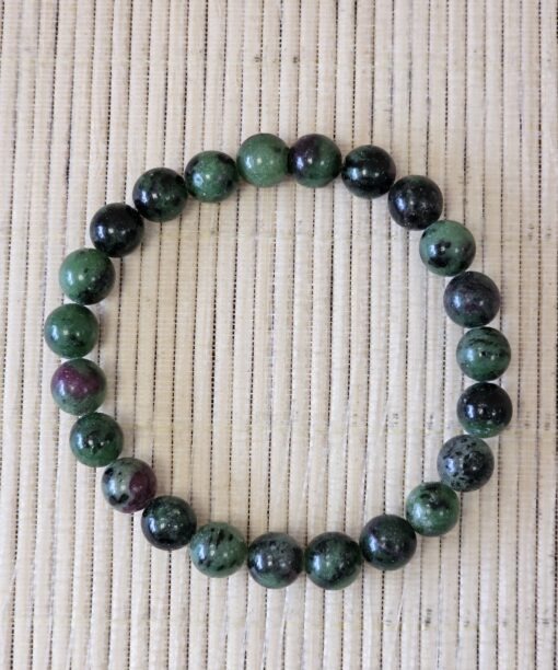 Zoizite a rubis 8MM 19€ 11938 2eme